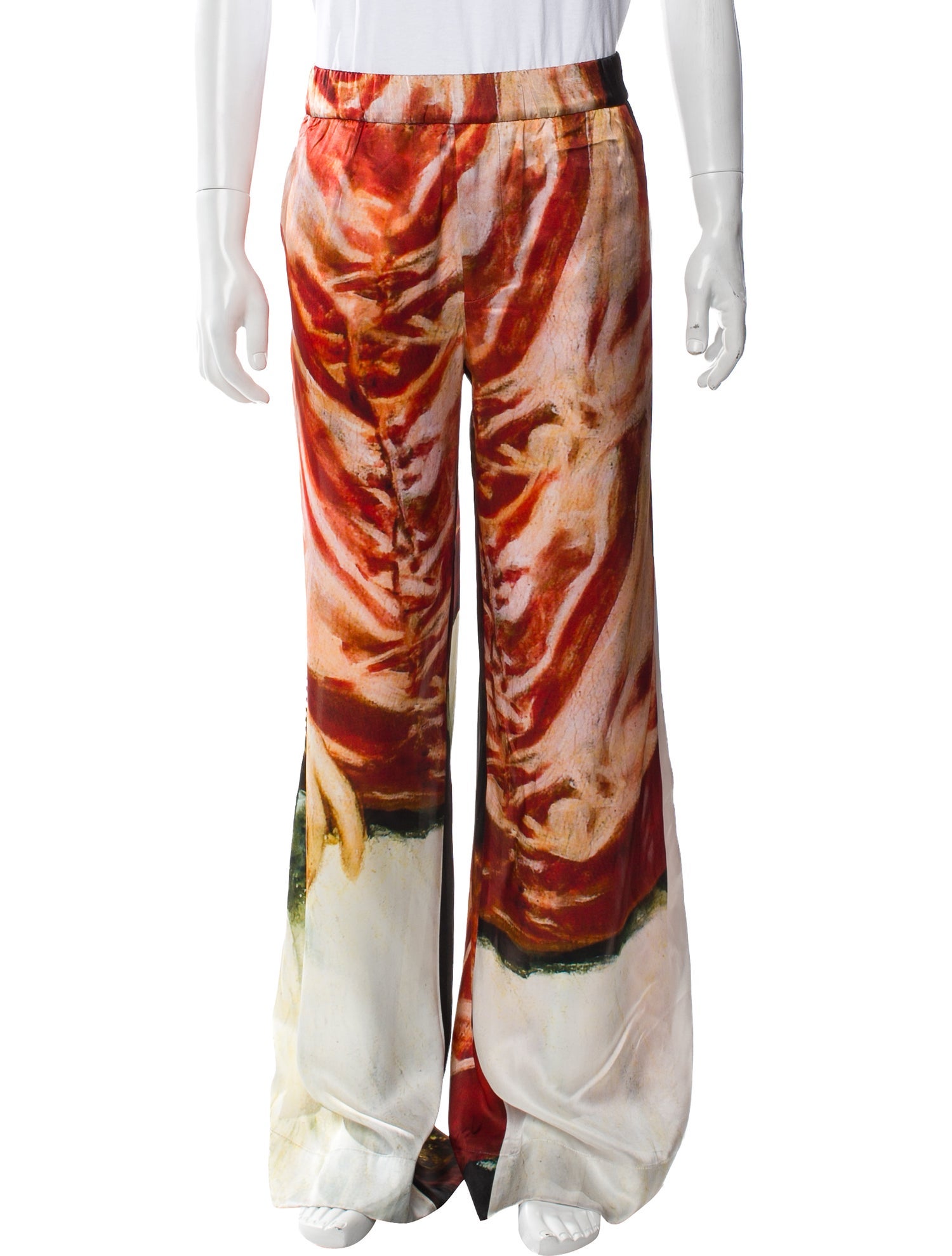 Alexander McQueen Printed Pants