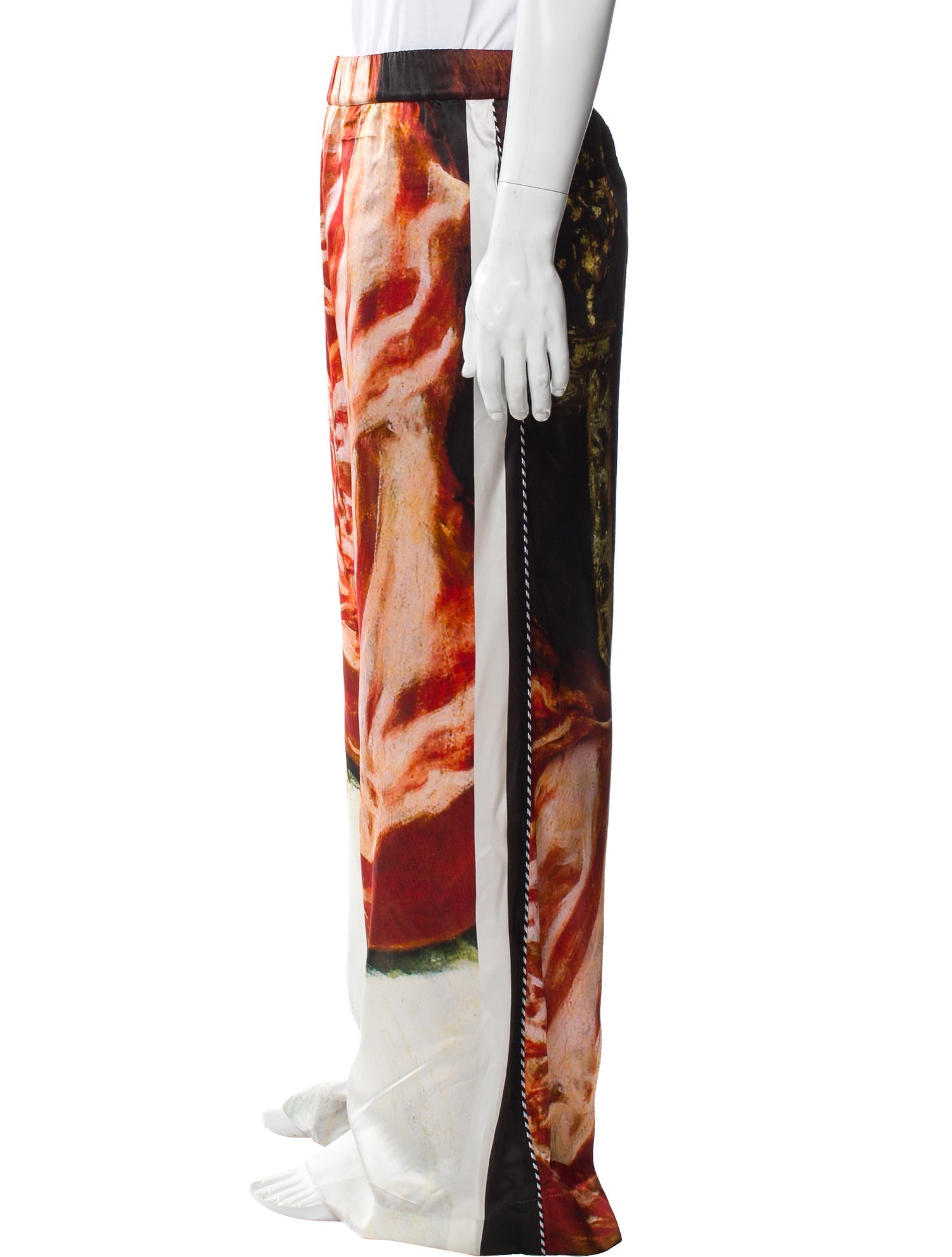 Alexander McQueen Printed Pants