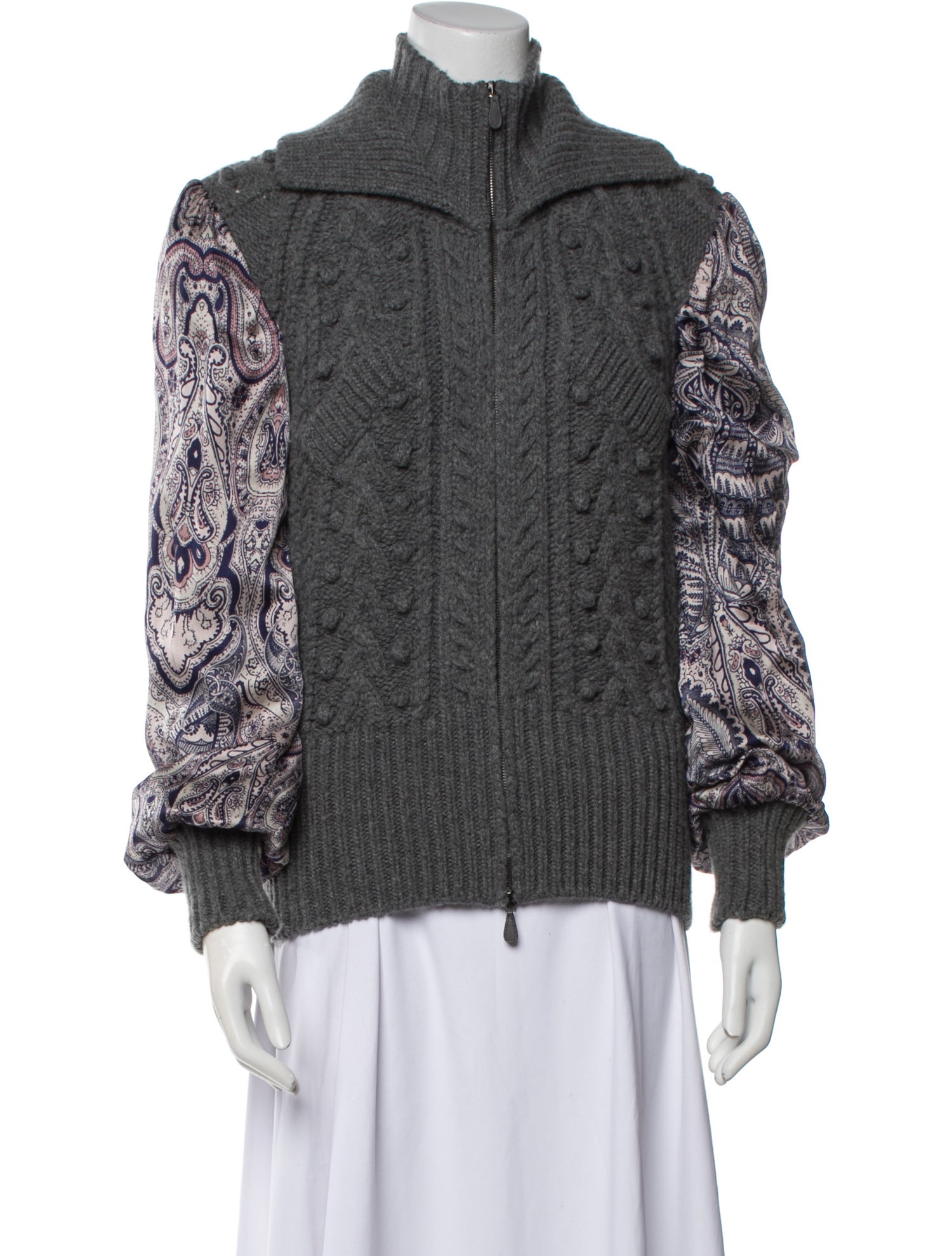 Alexander McQueen Wool Printed Jacket