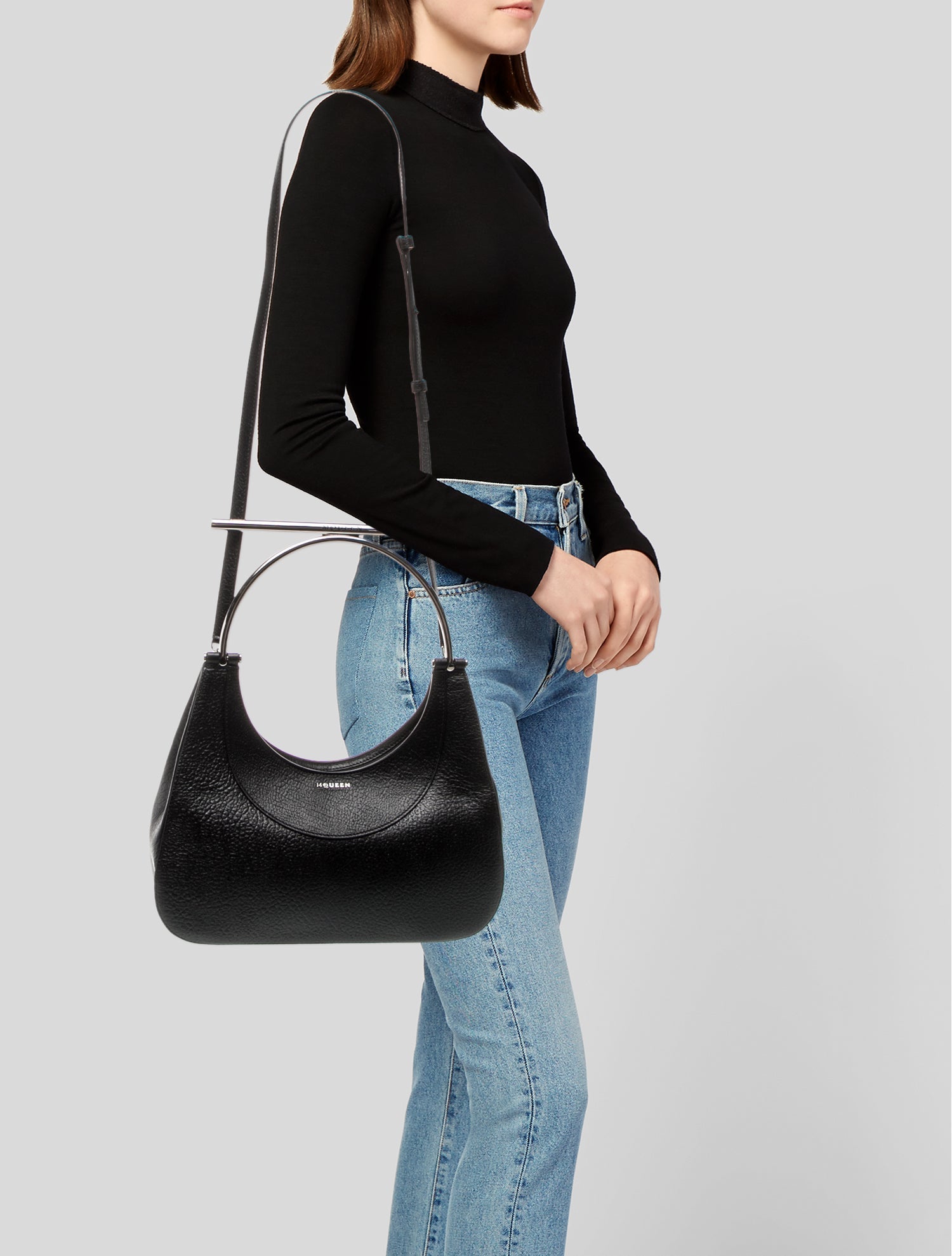 Alexander McQueen Leather Shoulder Bag