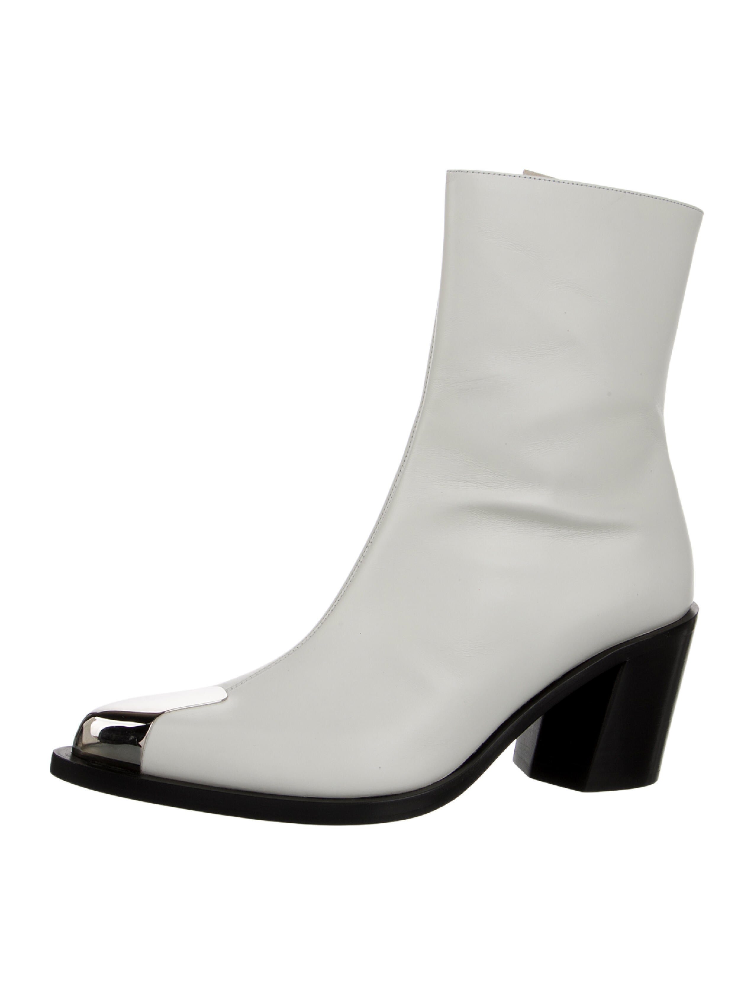 Alexander McQueen Boxcar Nylon Boots