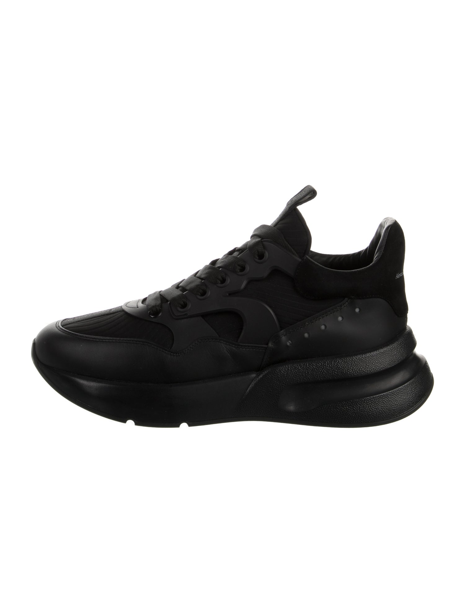 Alexander McQueen Leather Printed Sneakers