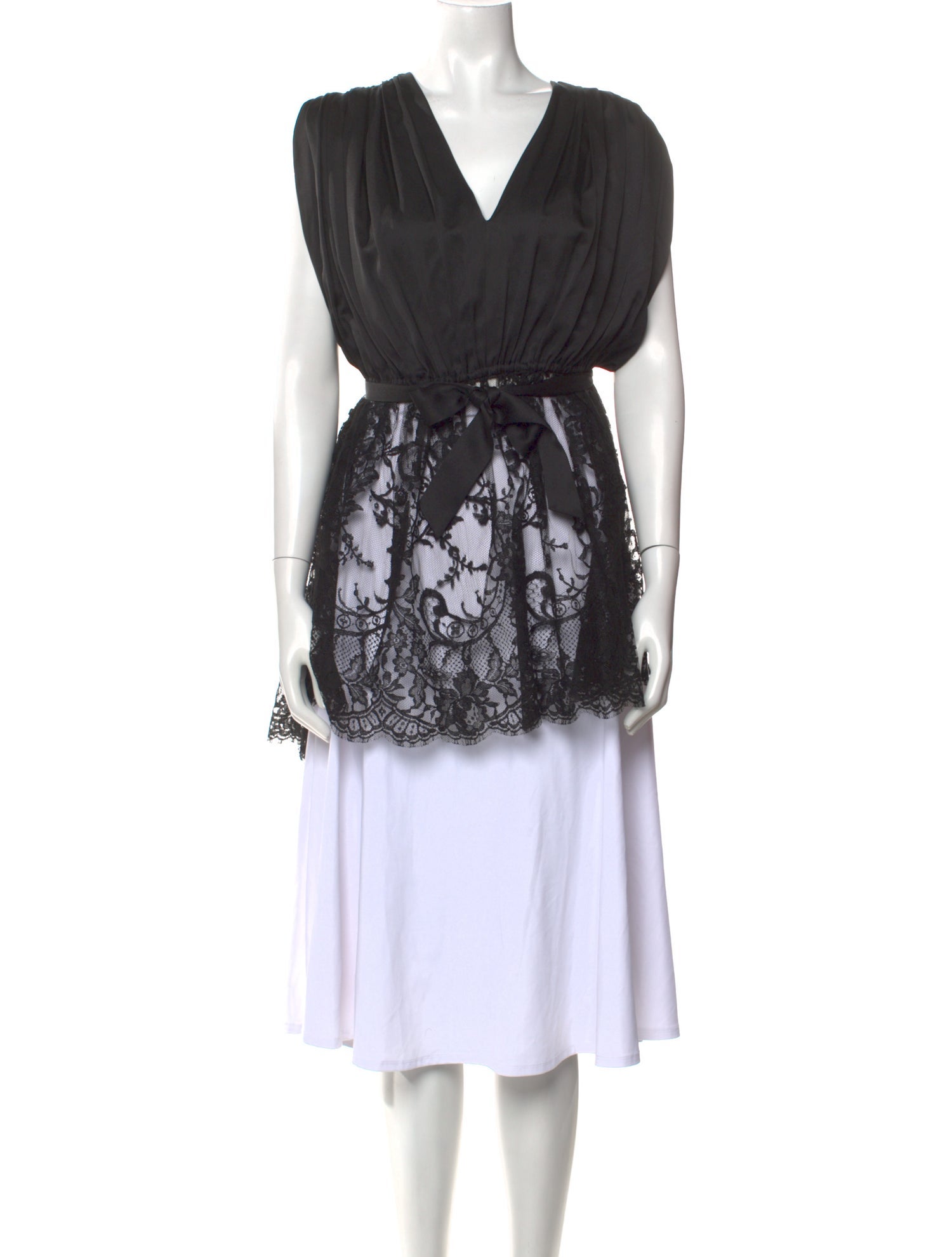 Alexander McQueen V-Neck Sleeveless Tunic