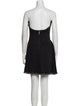Alexander McQueen Strapless Mini Dress