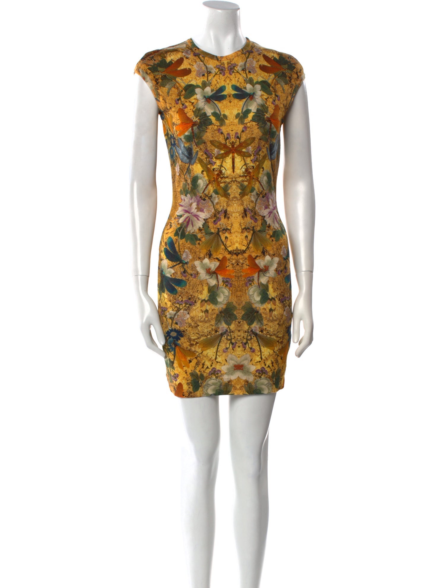 Alexander McQueen Wool Mini Dress