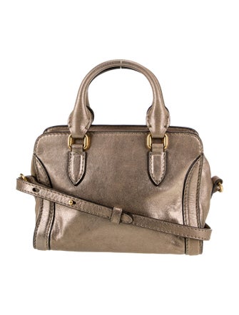 Alexander McQueen Leather Top Handle Bag