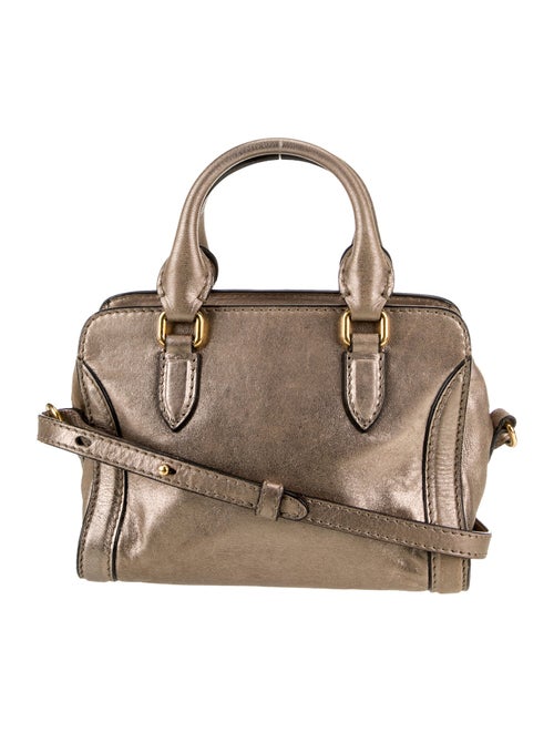 Alexander McQueen Leather Top Handle Bag