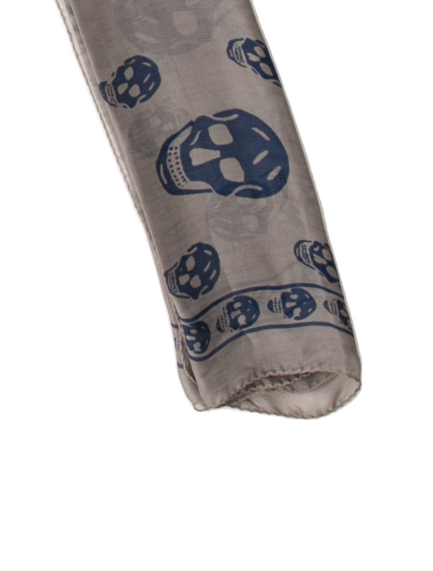 Alexander McQueen Silk Skull Scarf