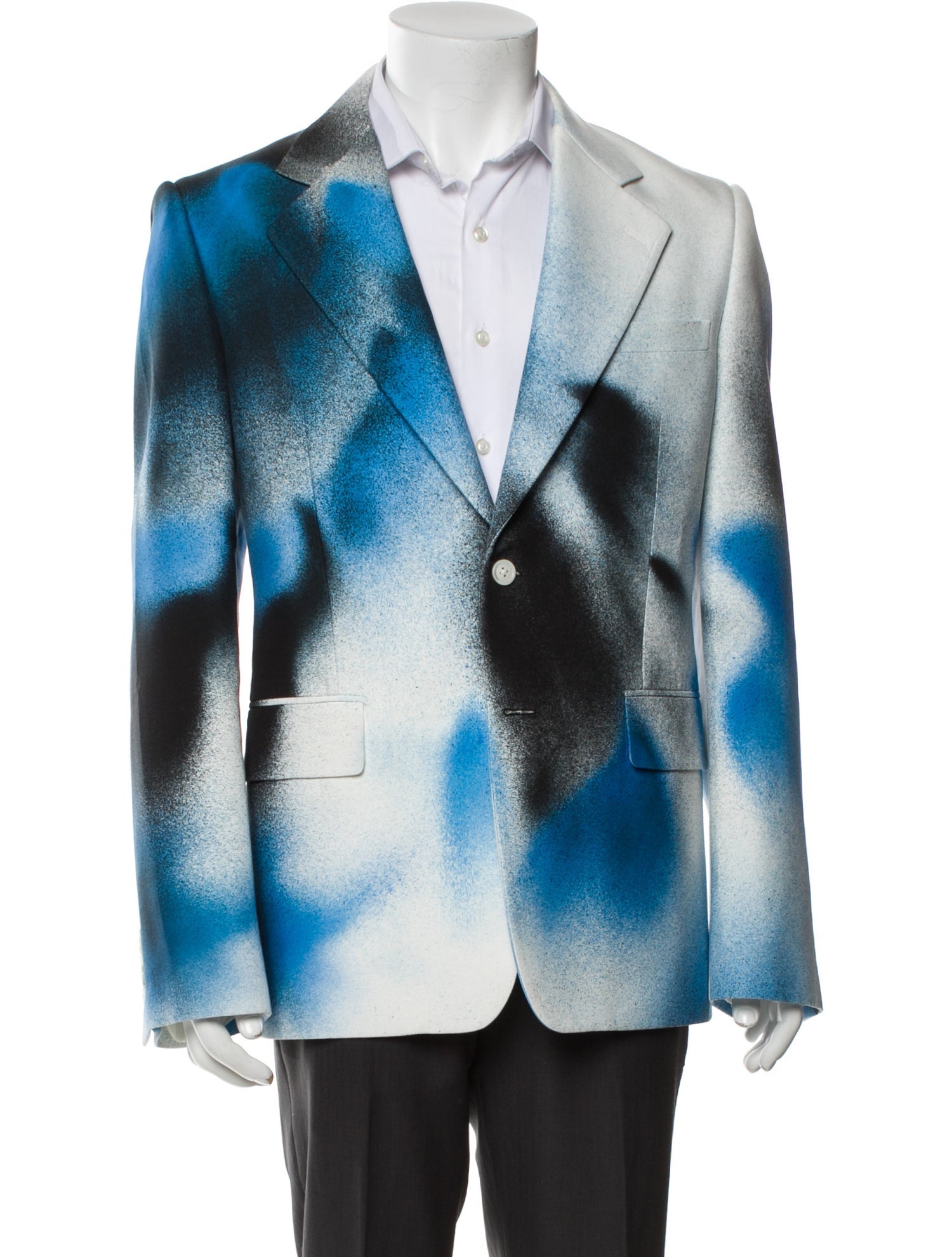 Alexander McQueen Printed Blazer