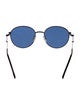 Alexander McQueen Round Tinted Sunglasses