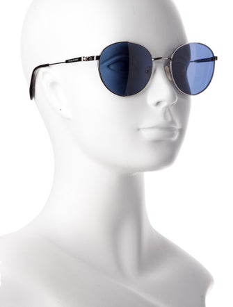 Alexander McQueen Round Tinted Sunglasses