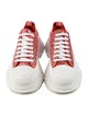 Alexander McQueen Glitter Colorblock Pattern Chunky Sneakers