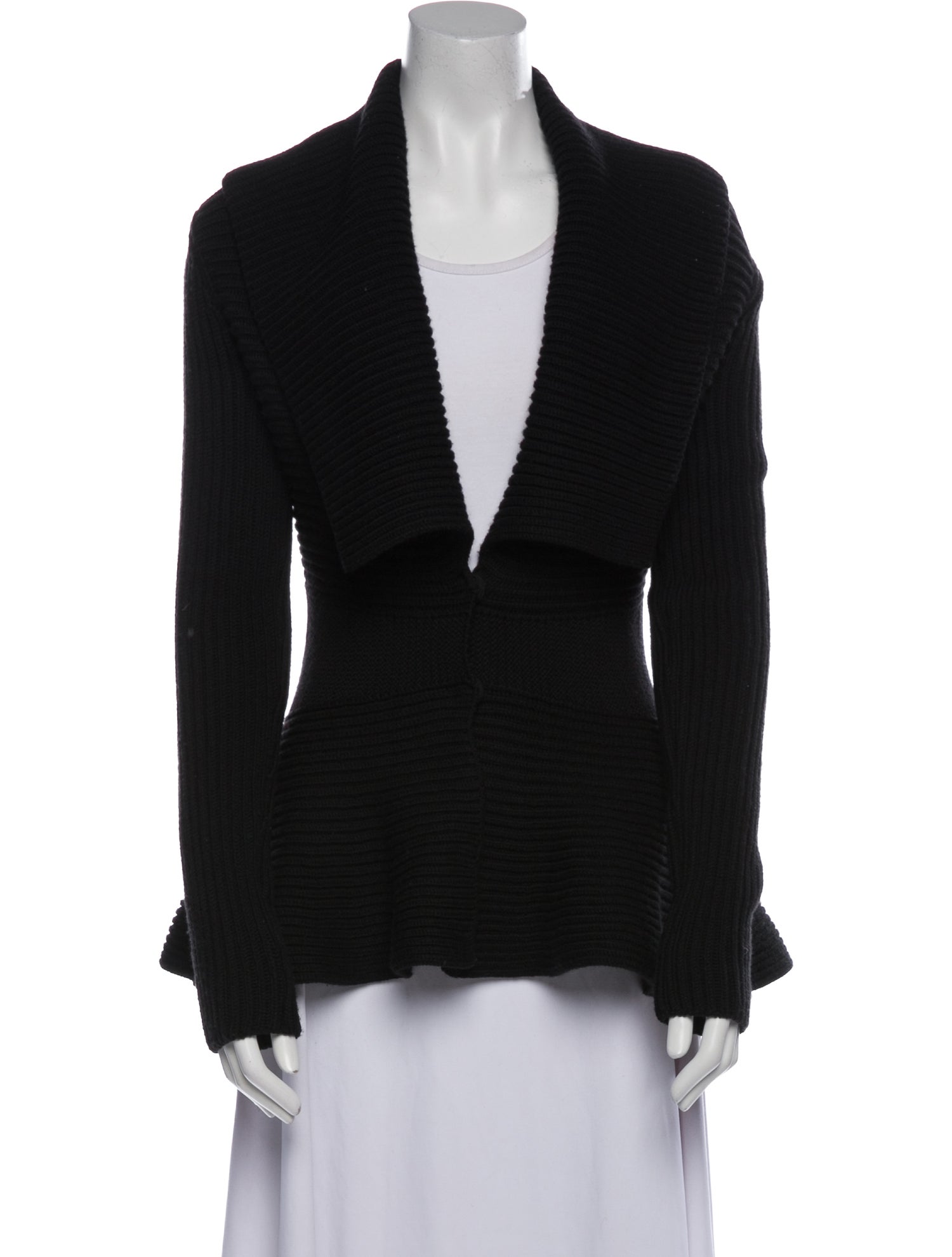 Alexander McQueen Wool V-Neck Sweater