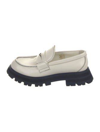 Alexander McQueen Leather Loafers