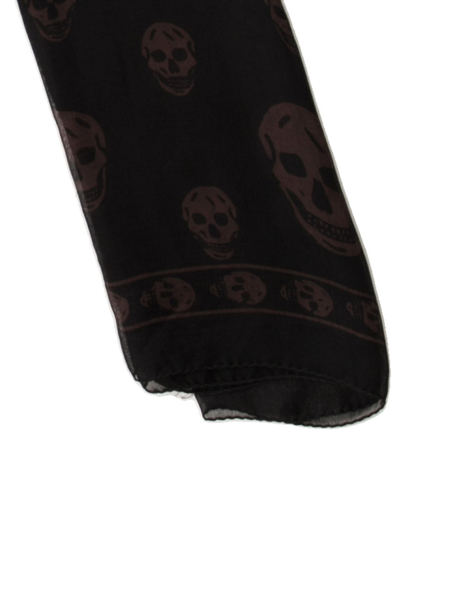 Alexander McQueen Silk Skull Scarf