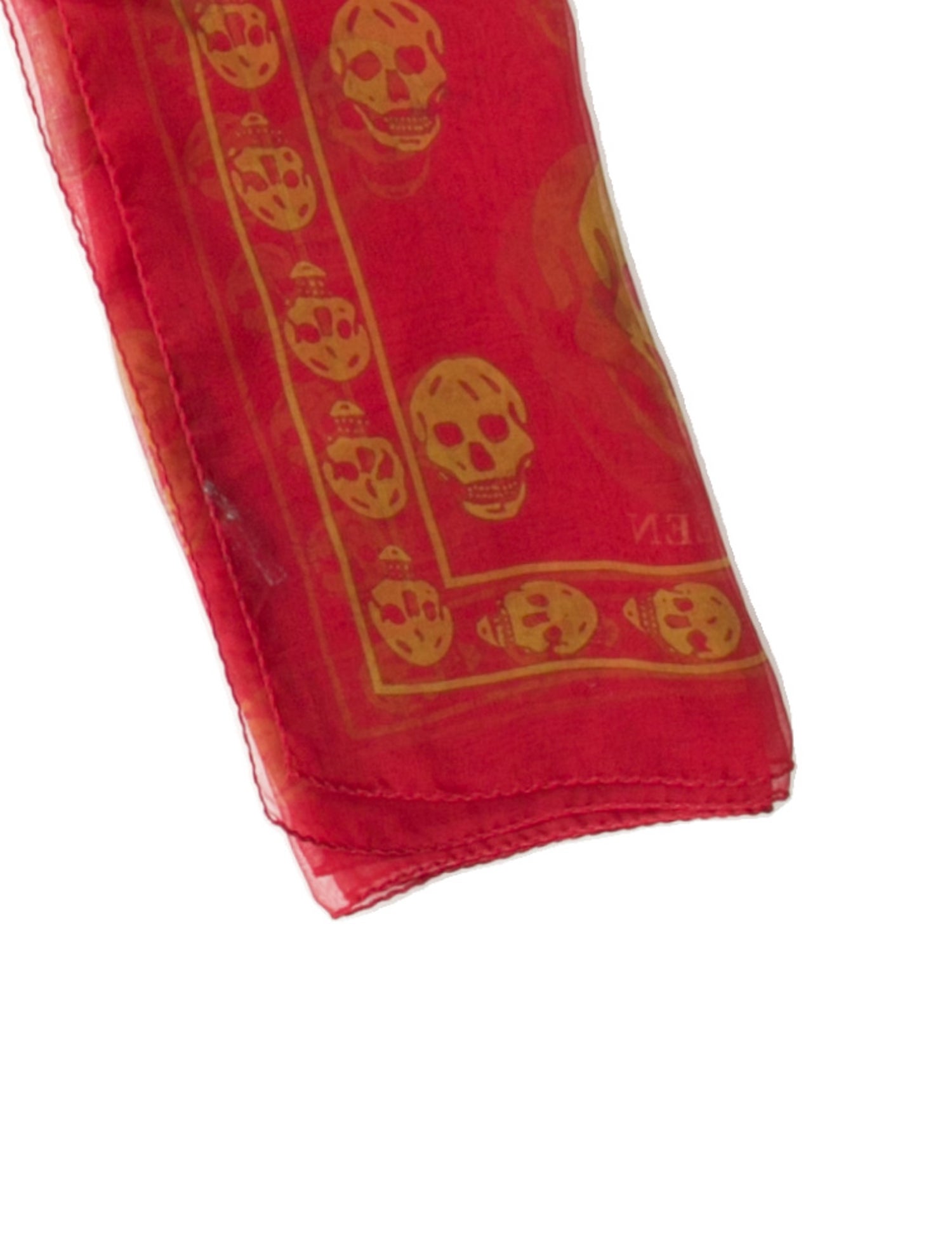 Alexander McQueen Silk Skull Scarf