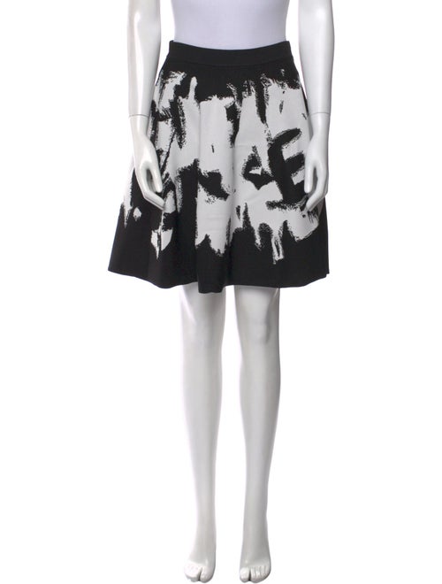 Alexander McQueen Printed Knee-Length Skirt