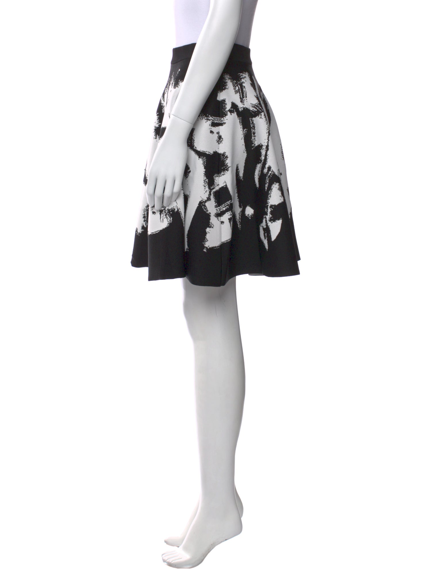 Alexander McQueen Printed Knee-Length Skirt