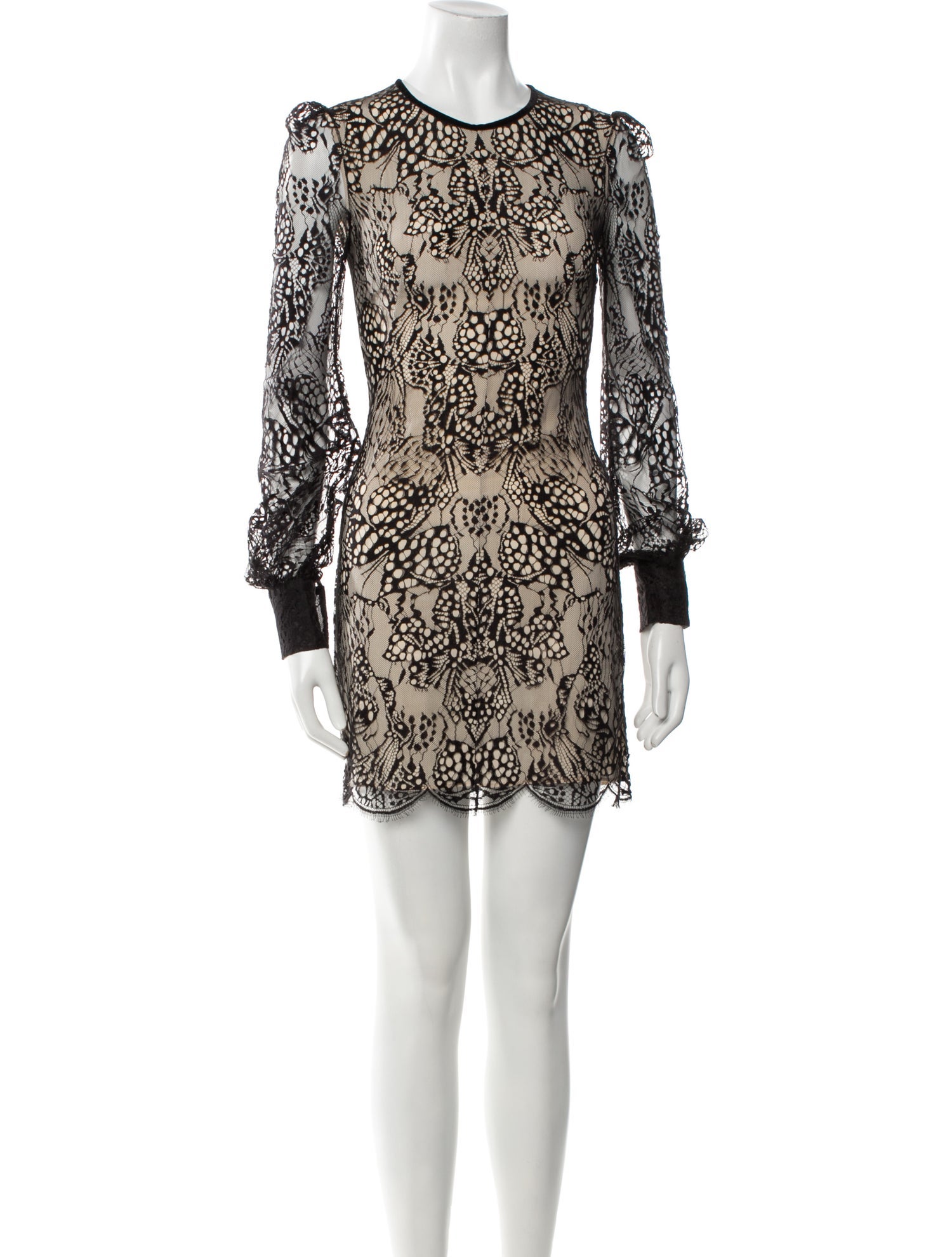 Alexander McQueen Animal Print Mini Dress