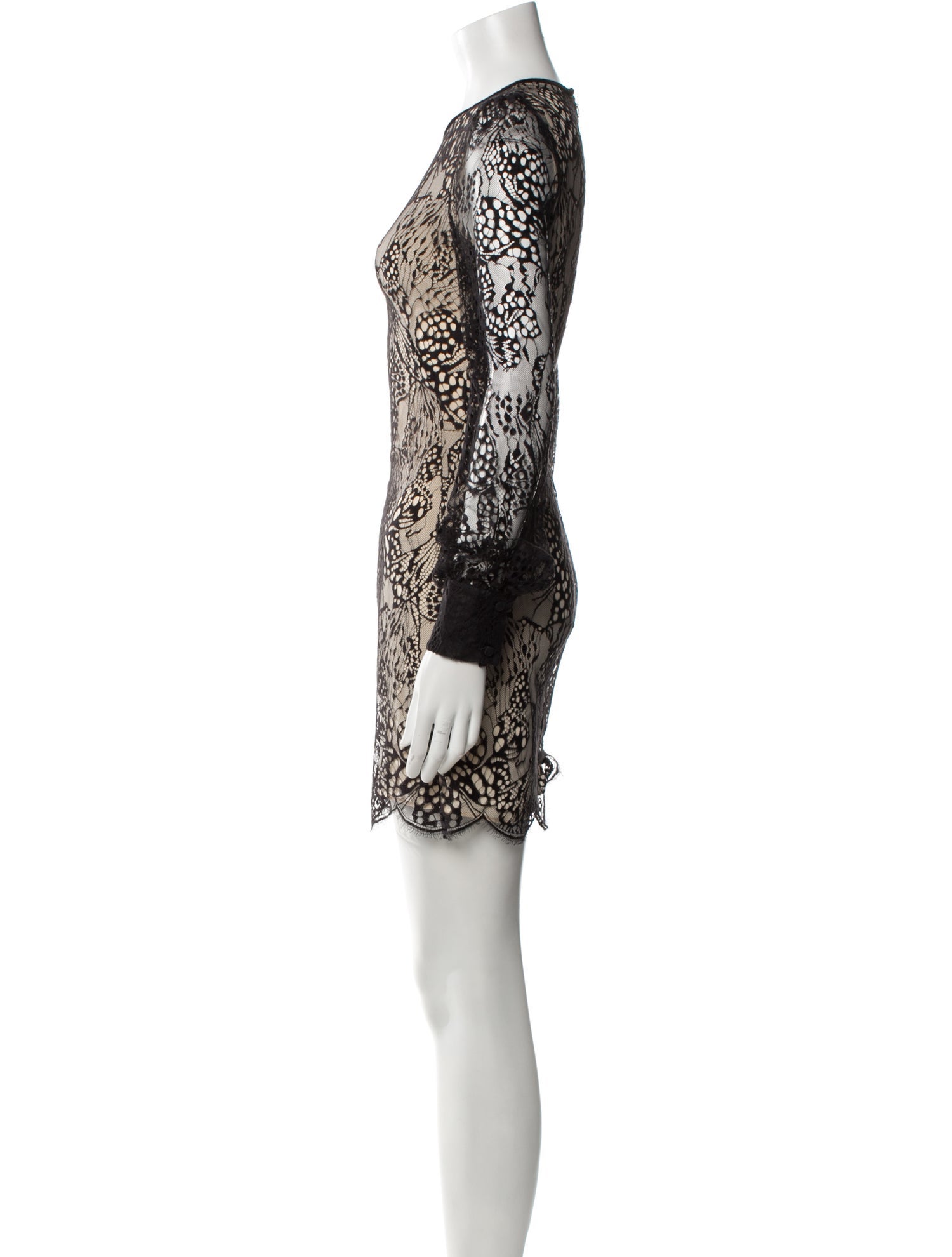 Alexander McQueen Animal Print Mini Dress
