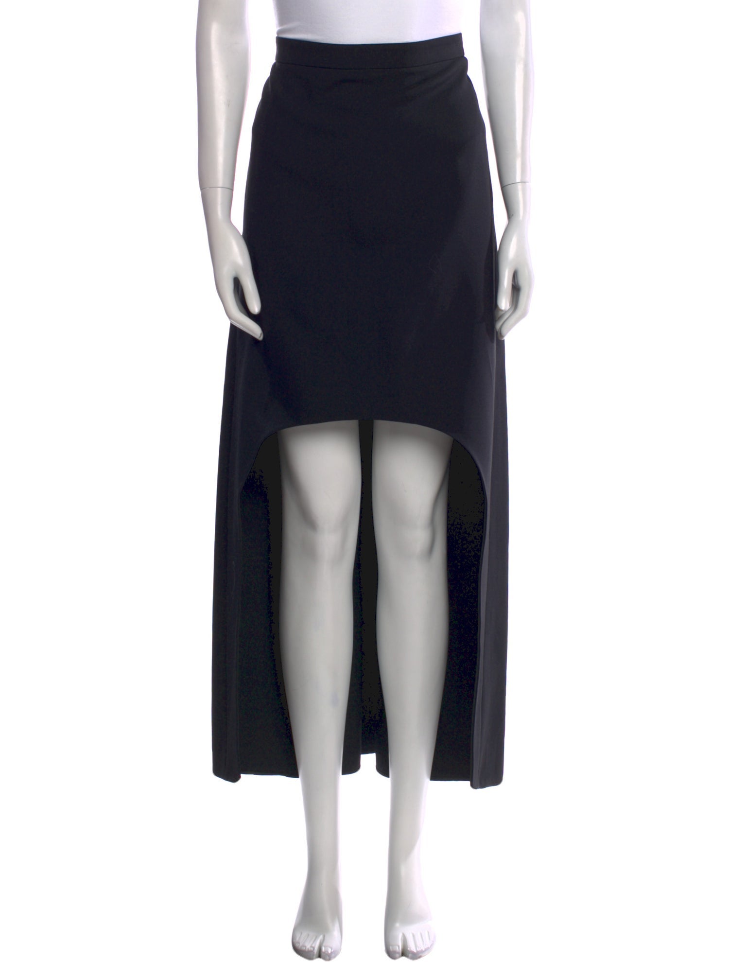 Alexander McQueen Wool Long Skirt