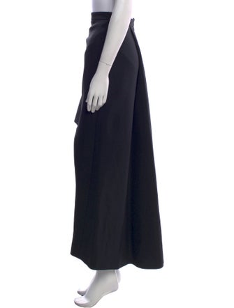 Alexander McQueen Wool Long Skirt