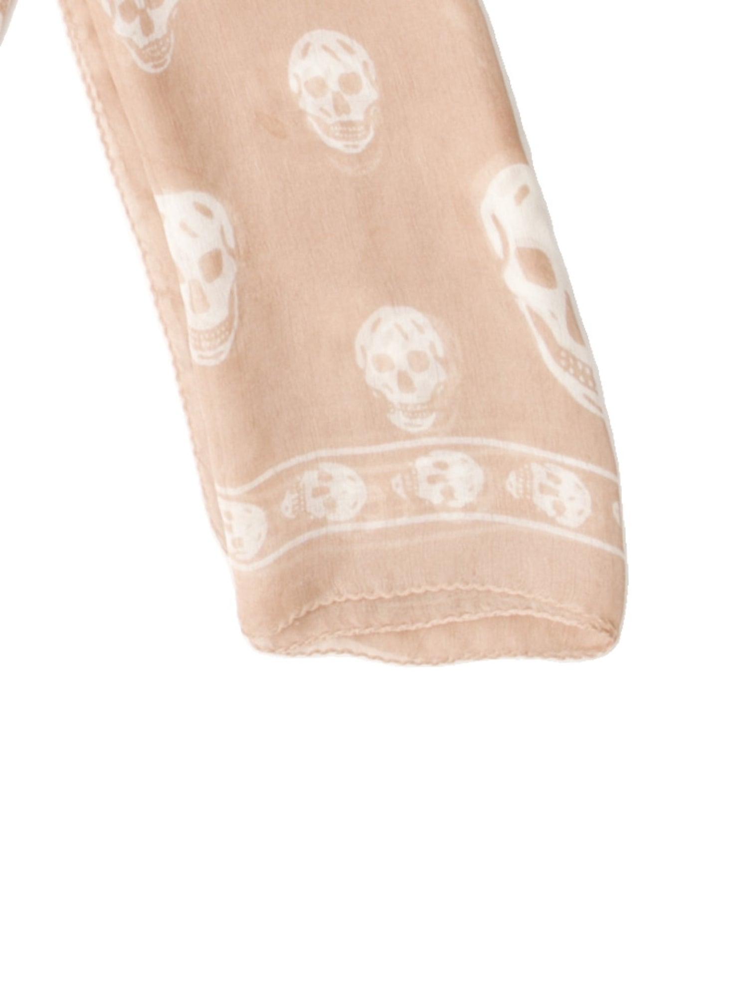 Alexander McQueen Silk Skull Scarf