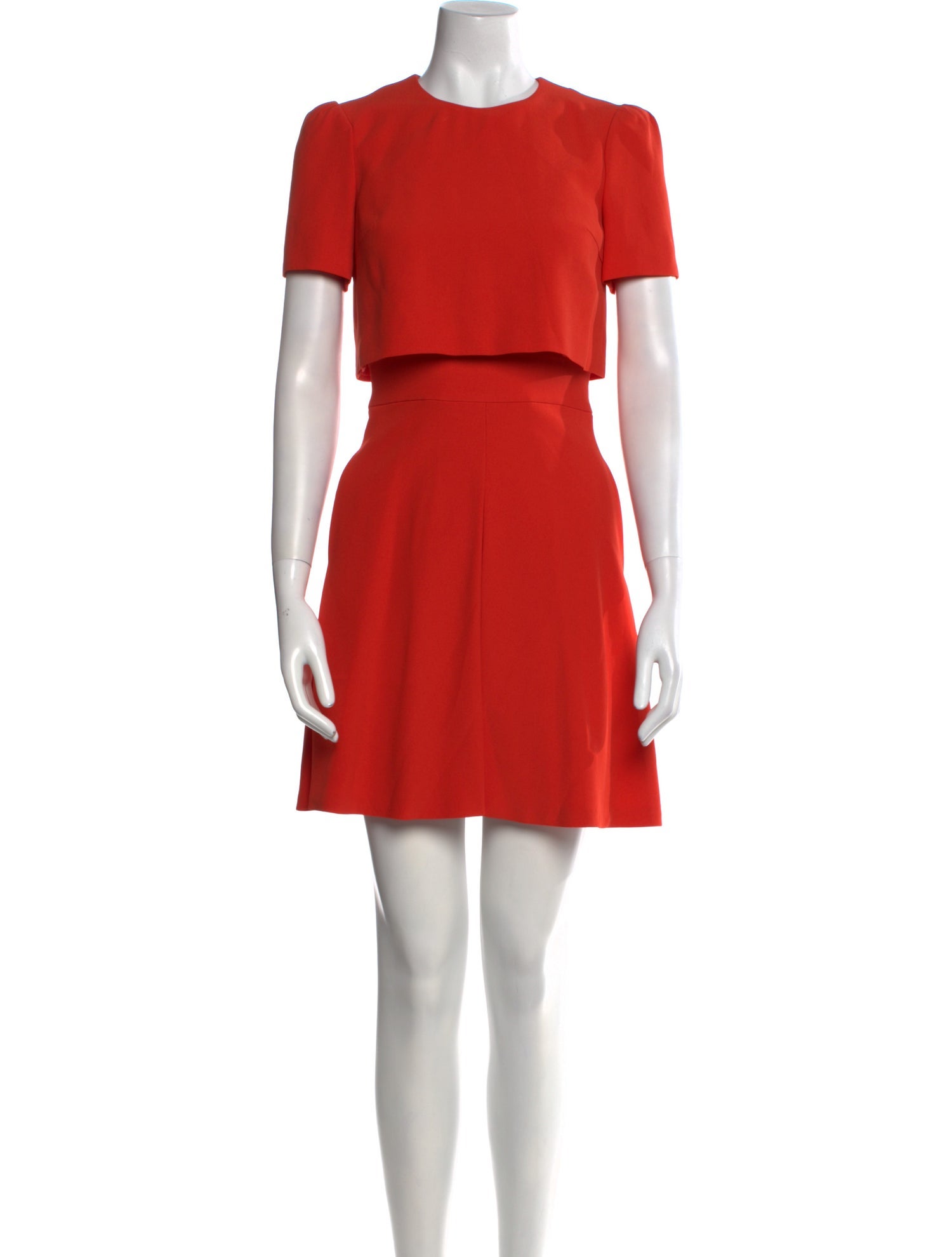 Alexander McQueen Virgin Wool Mini Dress
