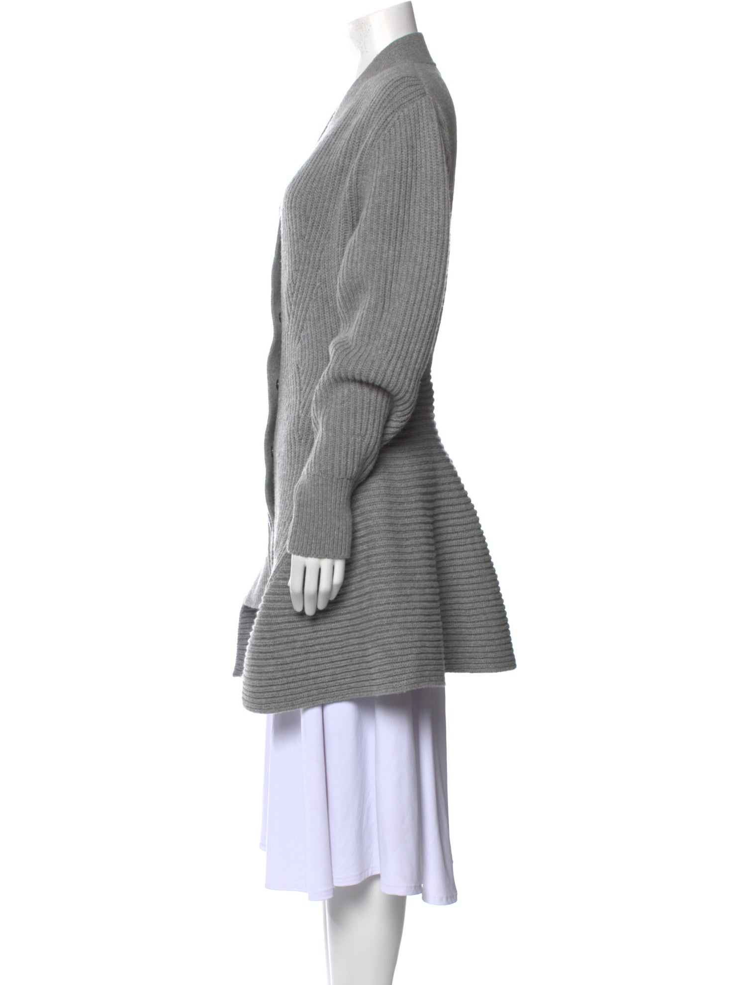 Alexander McQueen Wool V-Neck Sweater