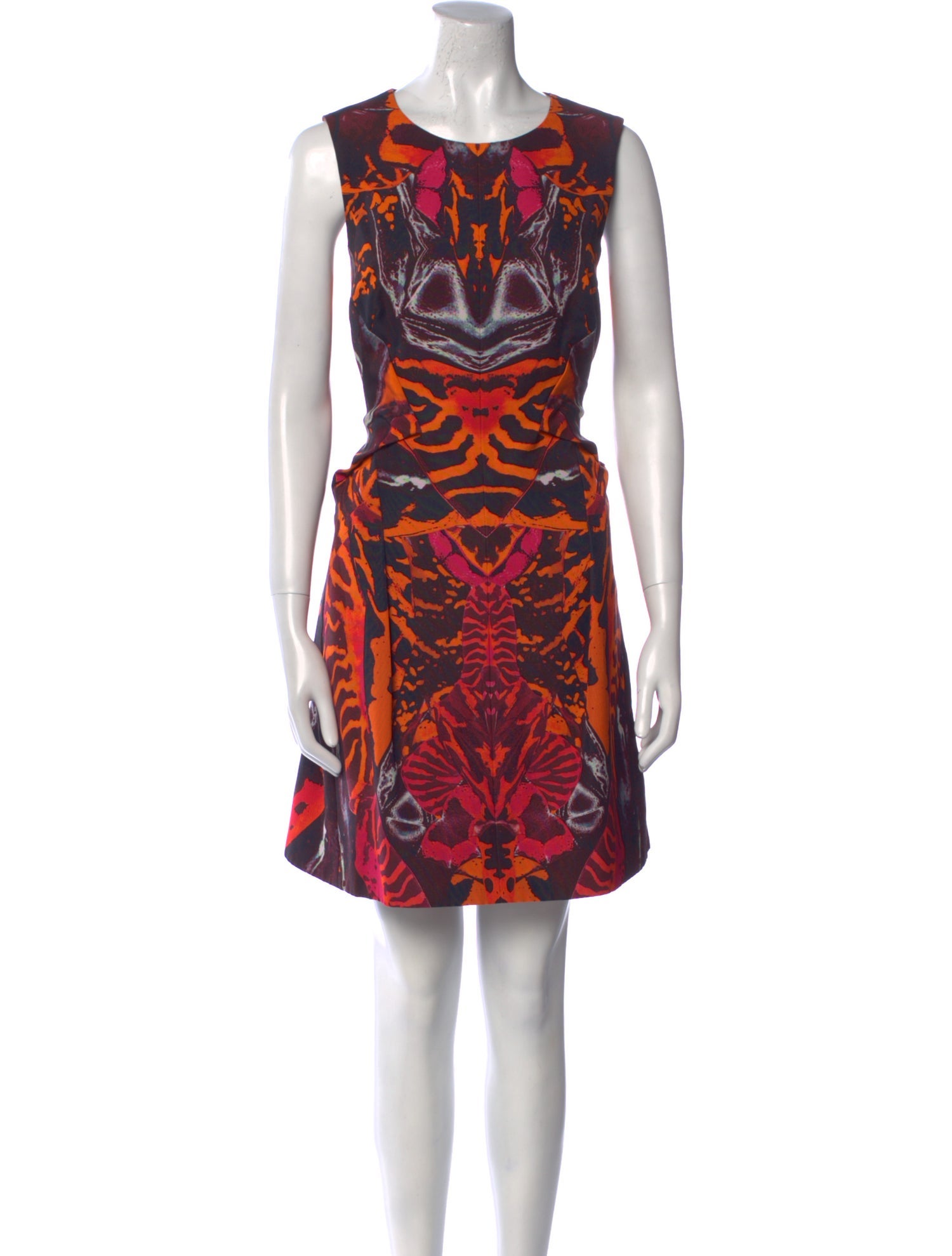 McQ Alexander McQueen Printed Knee-Length Dress