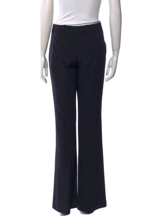 Alexander McQueen Wool Wide Leg Pants