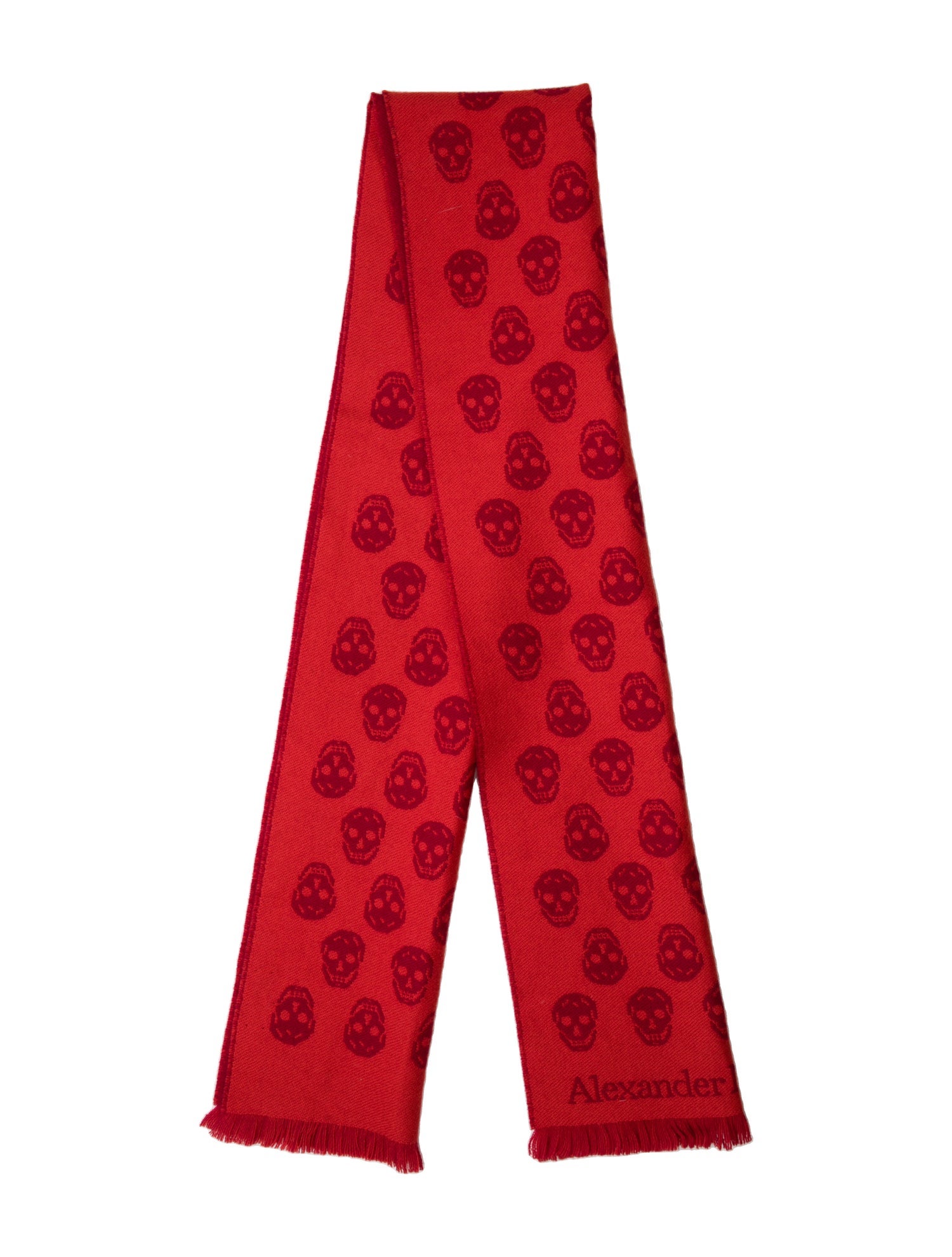 Alexander McQueen Printed Scarf