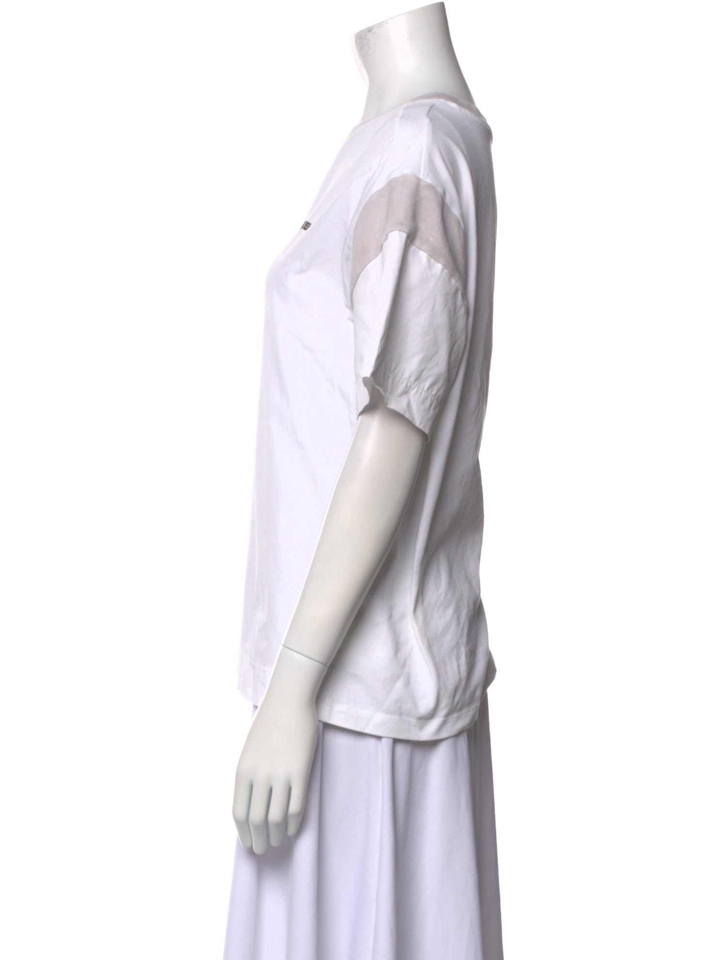 Alexander McQueen Crew Neck Short Sleeve T-Shirt