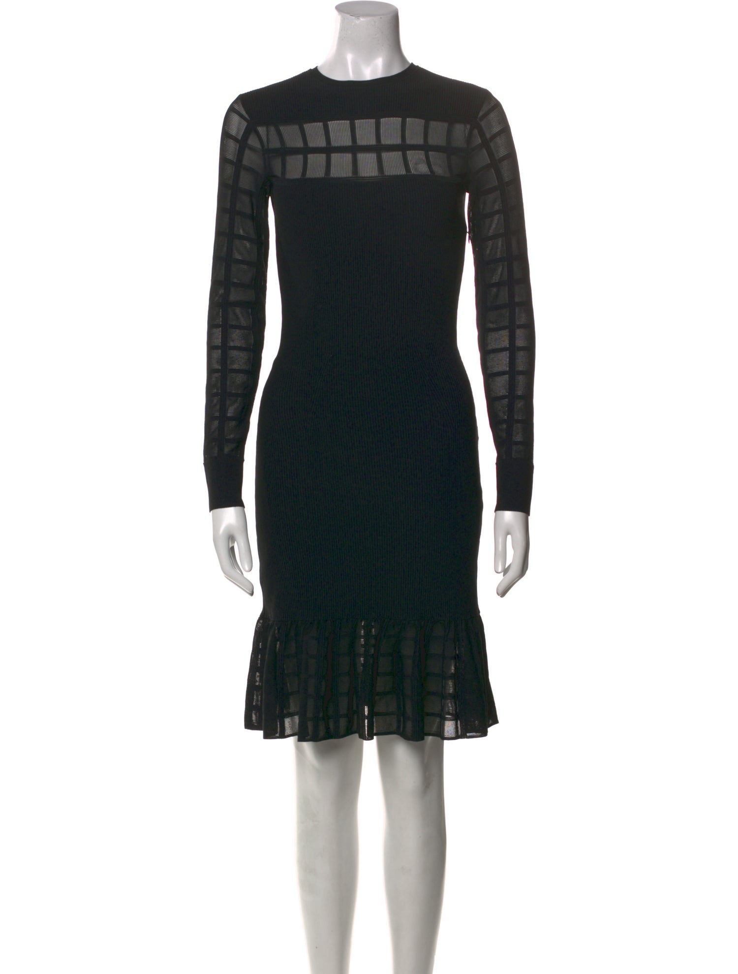 Alexander McQueen Printed Knee-Length Dress w/ Tags