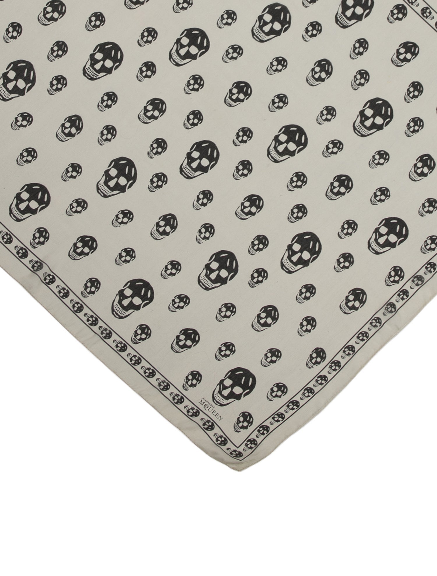 Alexander McQueen Silk Skull Scarf