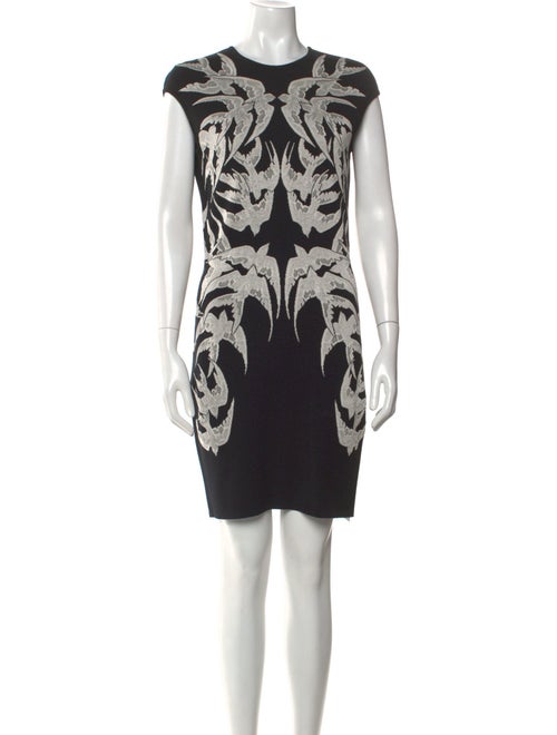 Alexander McQueen Wool Mini Dress