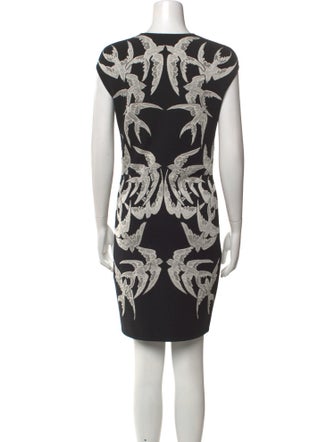 Alexander McQueen Wool Mini Dress