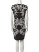 Alexander McQueen Wool Mini Dress