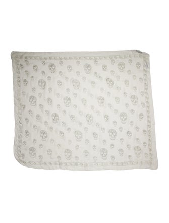 Alexander McQueen Silk Skull Scarf