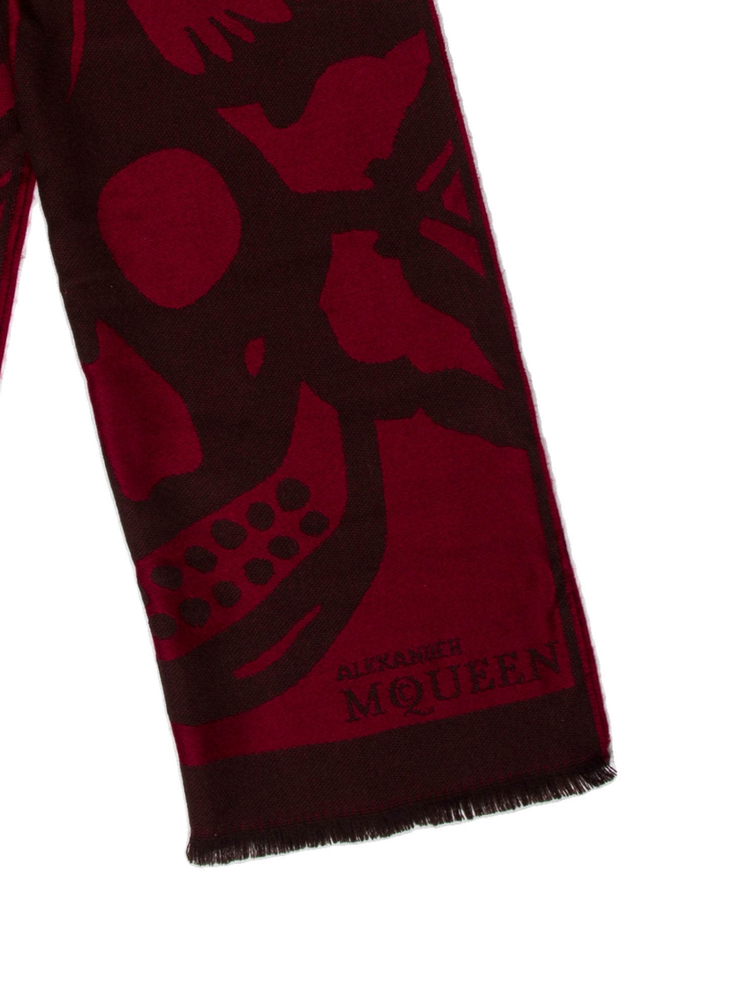 Alexander McQueen Silk Skull Scarf