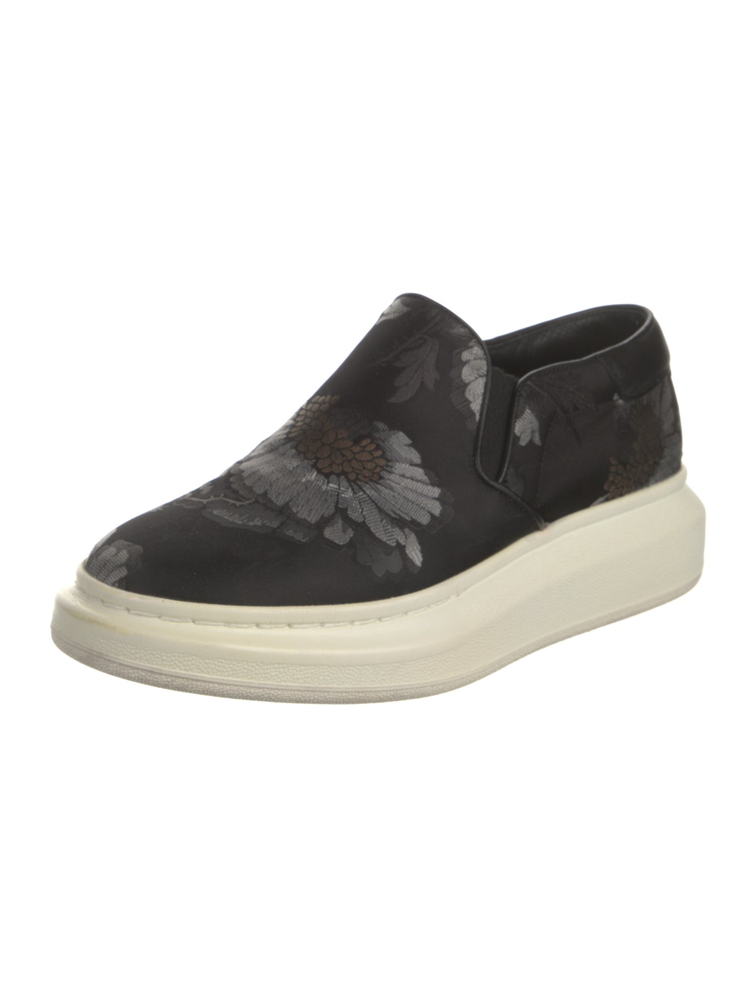 Alexander McQueen Floral Print Sneakers