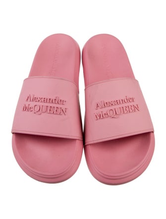 Alexander McQueen Rubber Slides