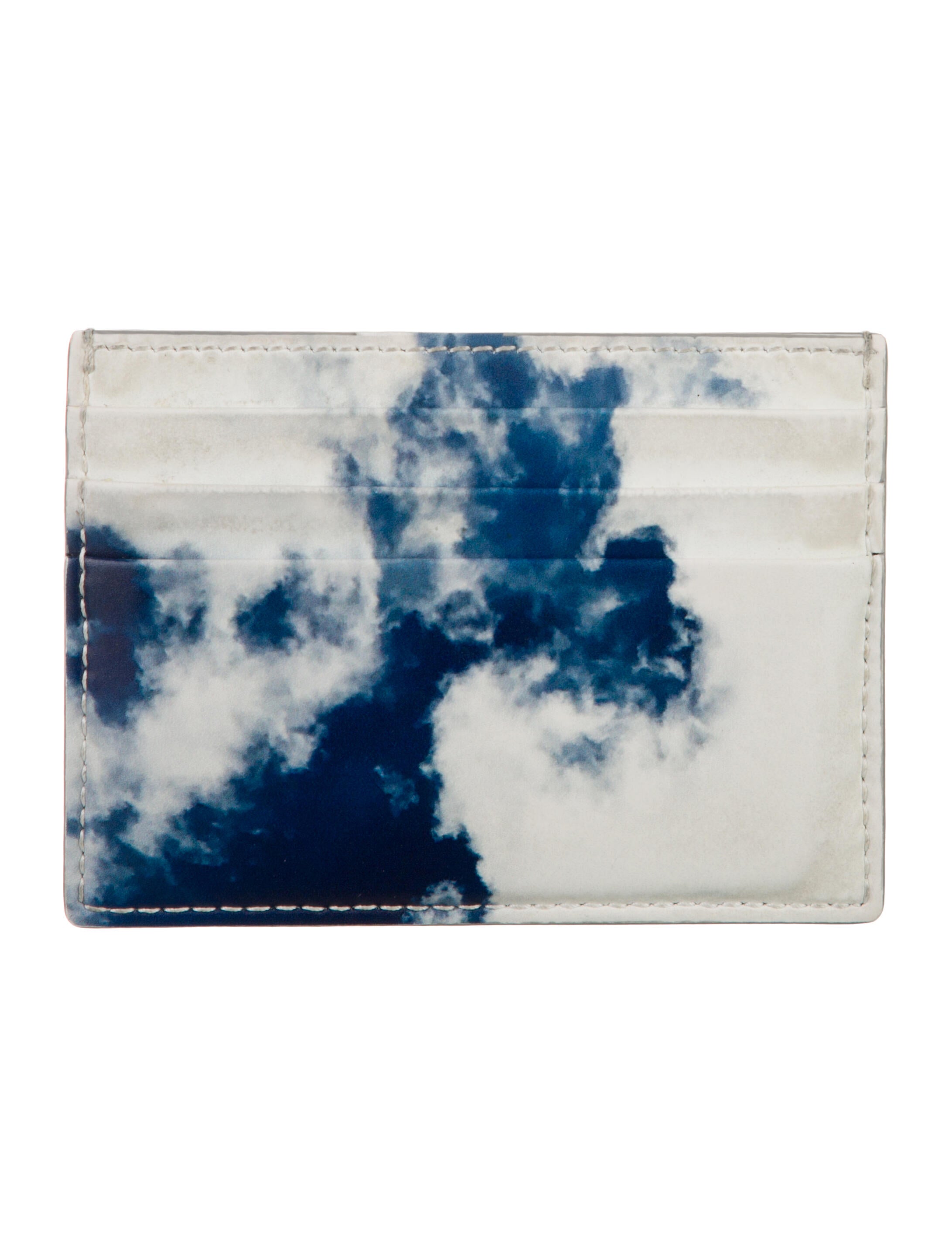 Alexander McQueen Tie-Dye Print Card Holder