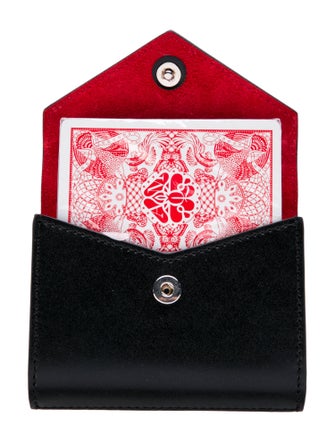 Alexander McQueen Alexander McQueen Playing Cards and Leather Skull Case Set