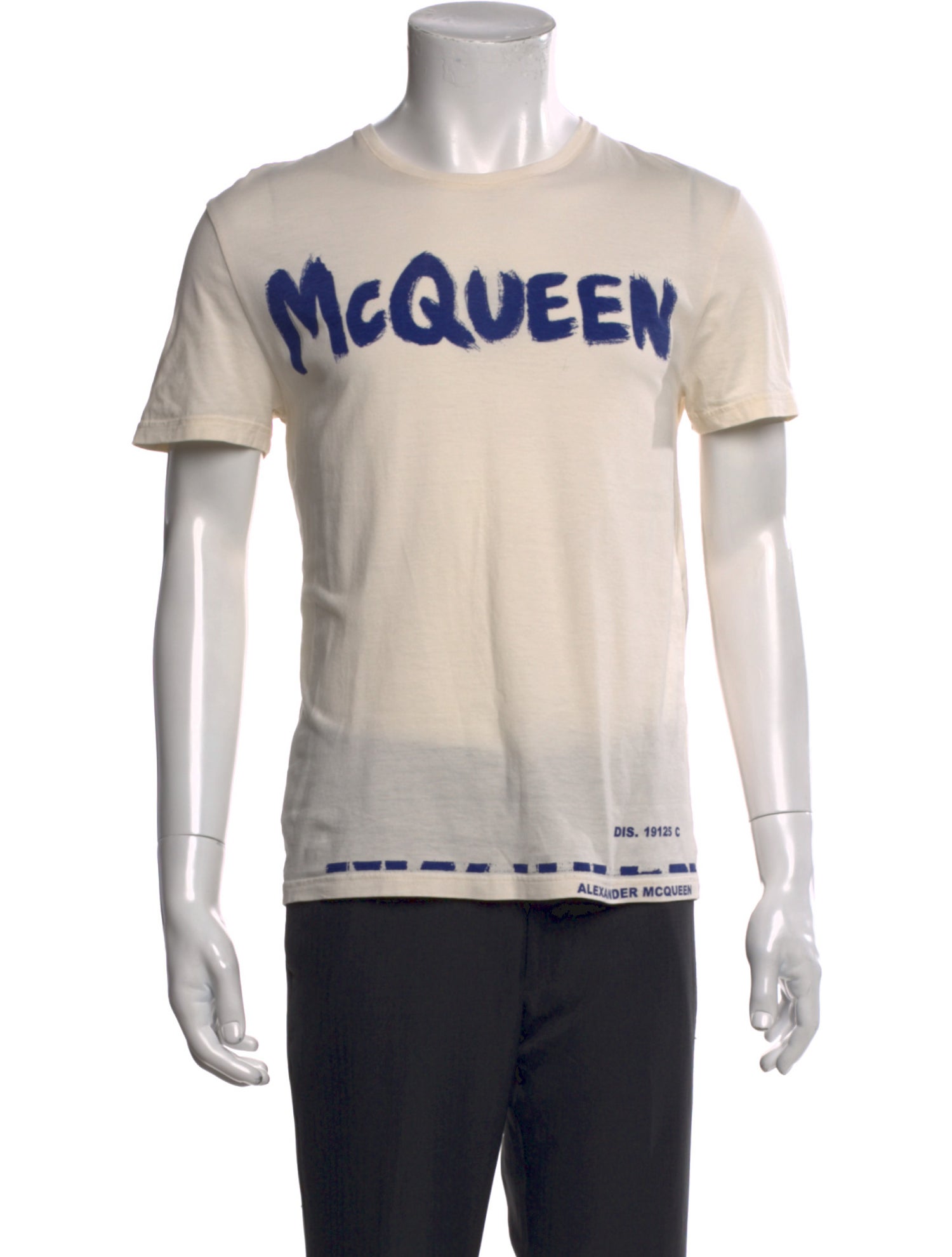 Alexander McQueen Graphic Print Crew Neck T-Shirt