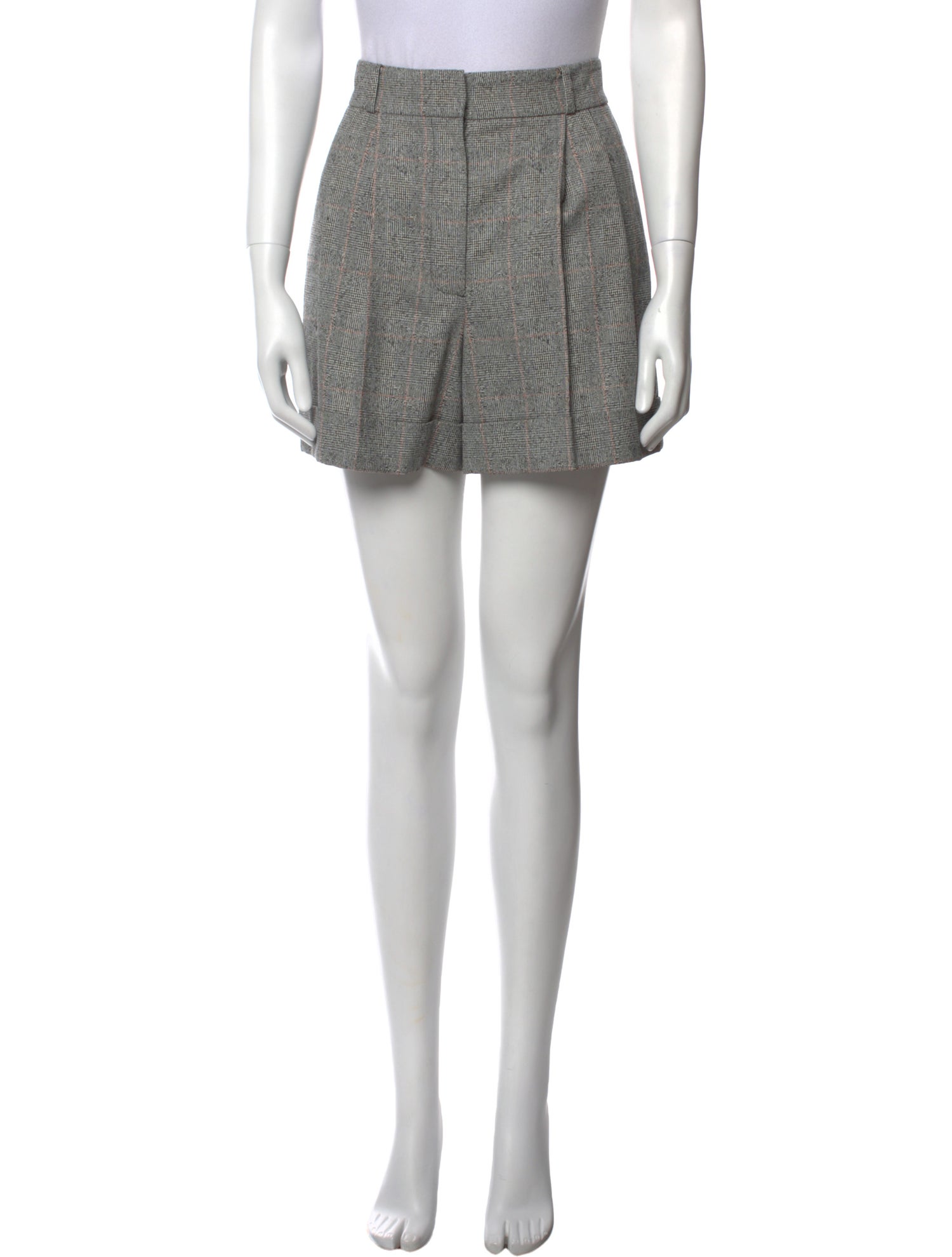 Alexander McQueen Virgin Wool Mini Shorts w/ Tags