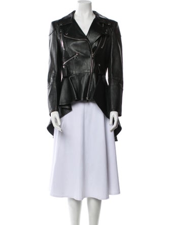 Alexander McQueen Leather Coat