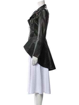 Alexander McQueen Leather Coat