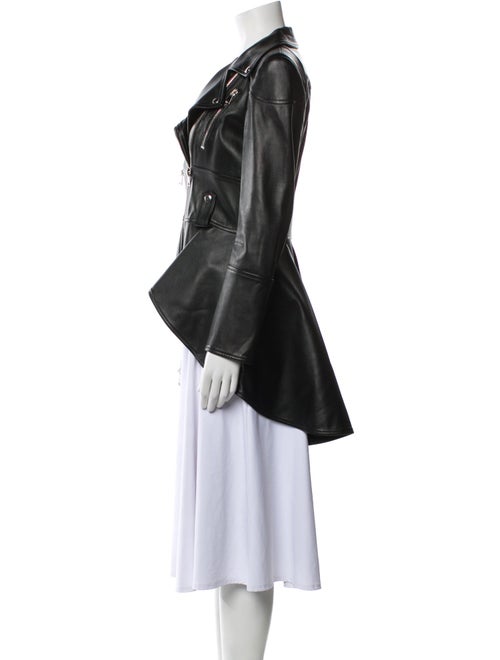 Alexander McQueen Leather Coat