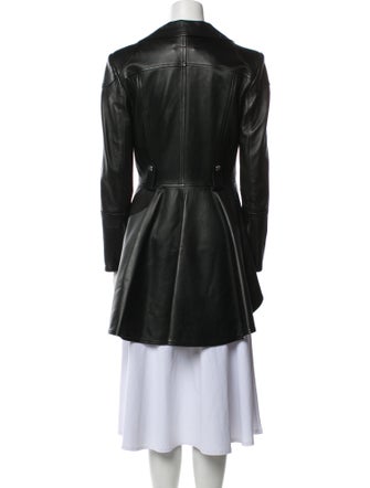 Alexander McQueen Leather Coat